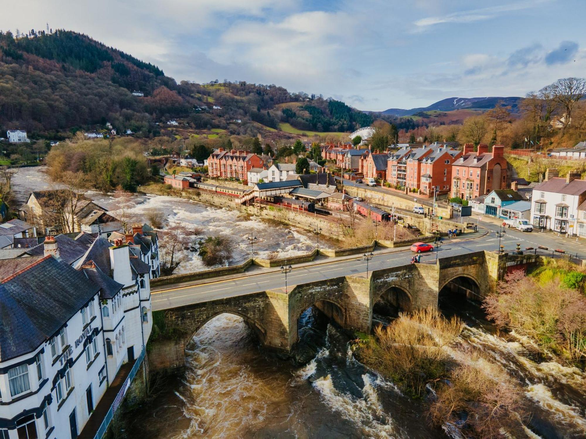 Fern Studio 1 Bedroom Apartment Llangollen Exteriér fotografie